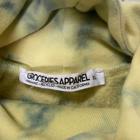 Groceries Apparel Vegetable-Dyed Organic Cotton Sweatshirt Elixir Crop Pullover - Picture 7 of 8